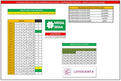 planilha mega sena grátis